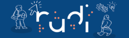 illustration logo RUDI
