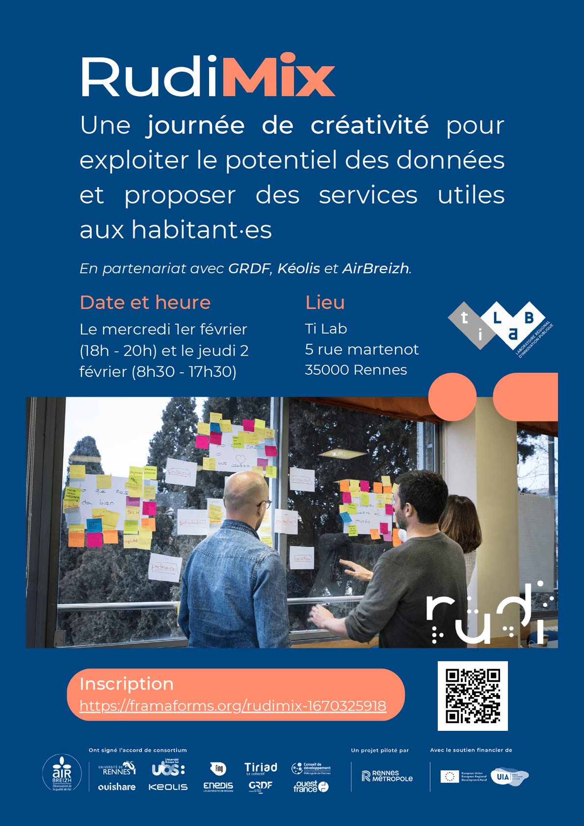 Affiche rudi mix 1er et 2 février 2023